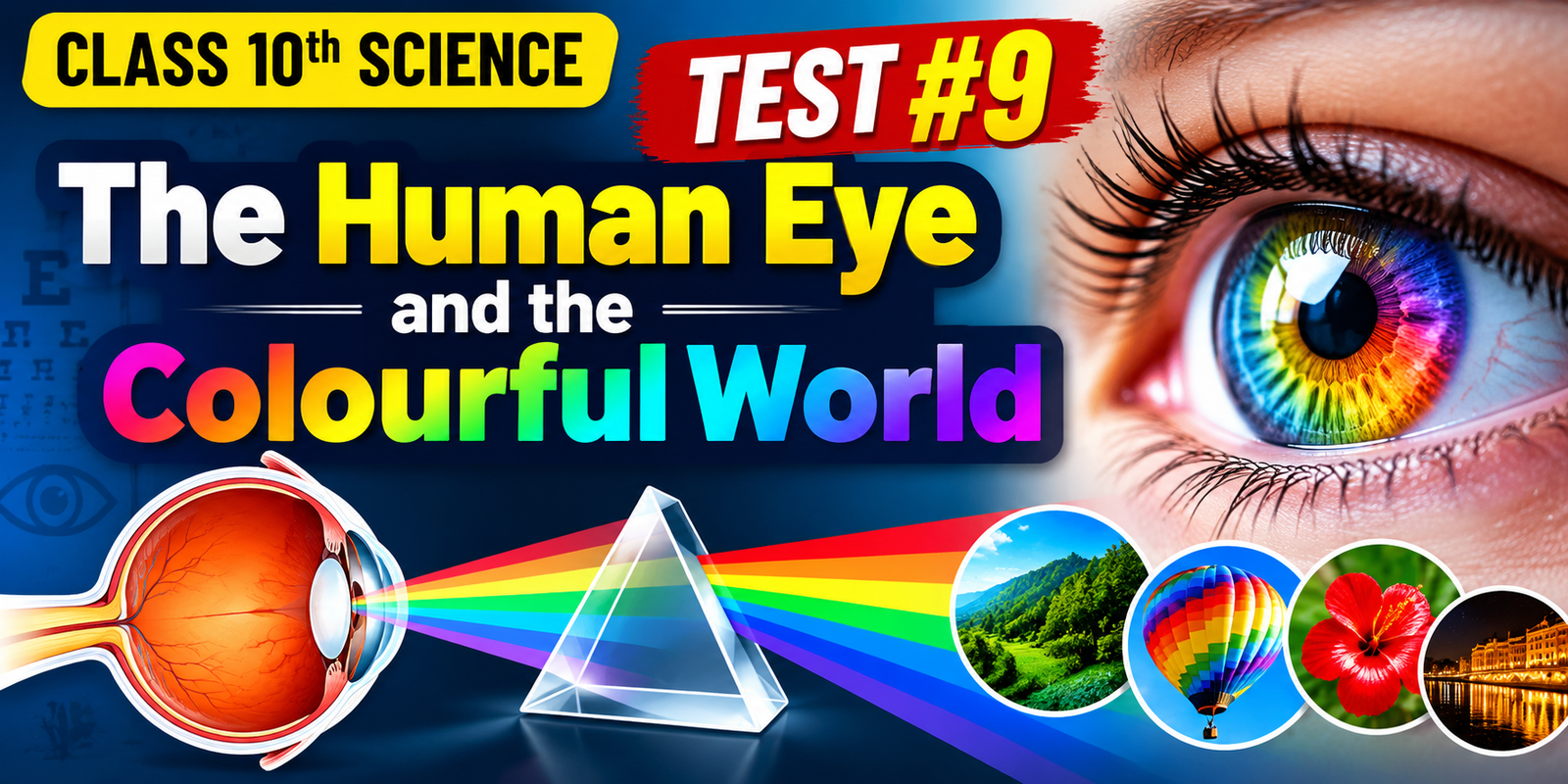 The Human Eye and the Colourful World Test#9